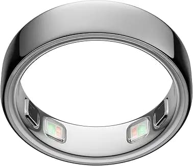 Oura Ring 5 Silver (Taille 10) – La bague connectée intelligente qui transforme votre santé au quotidien — image 1